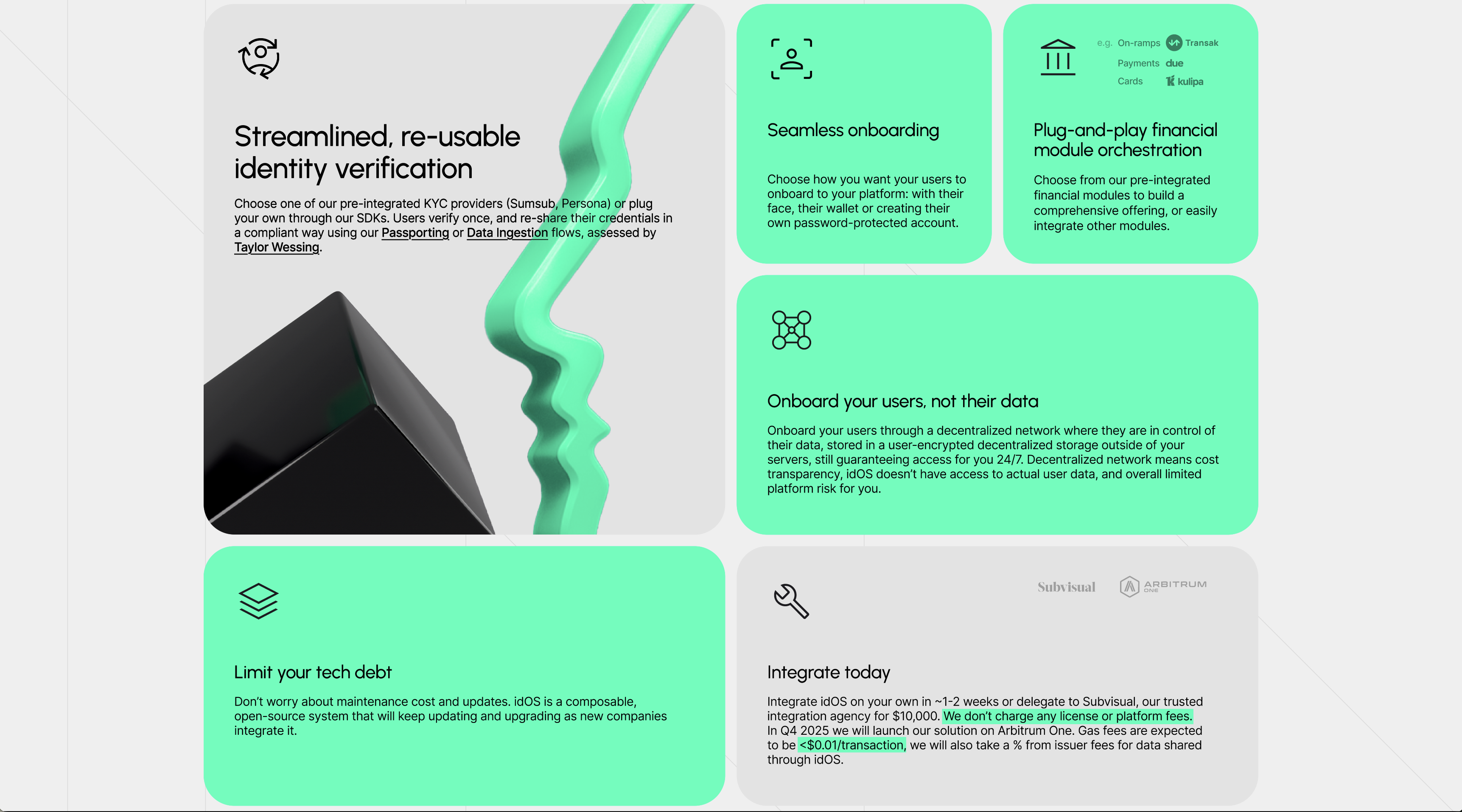 Market focus | idOS Documentation